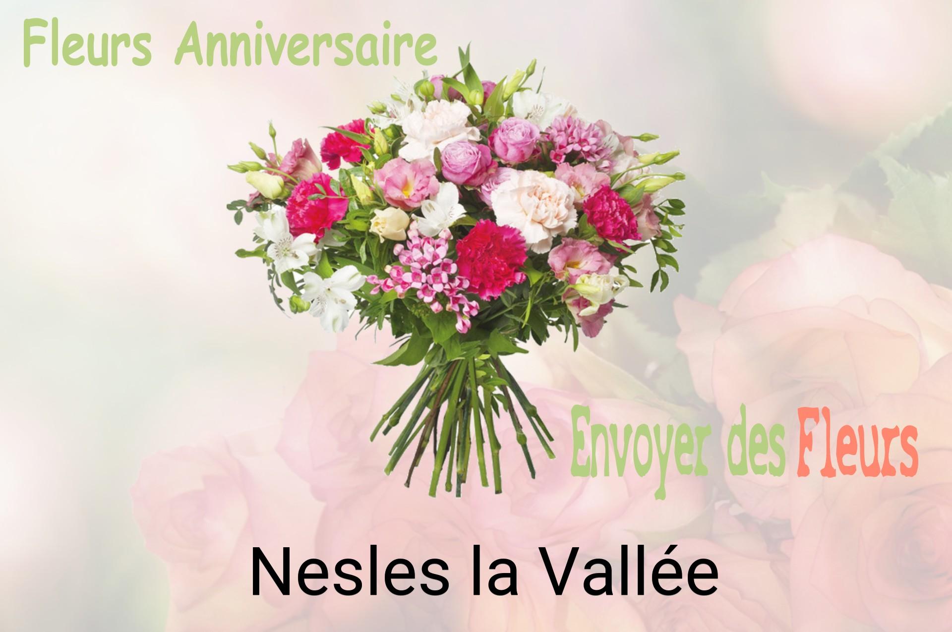 Bouquet de fleurs d’anniversaire livré à Nesles-la-Vallée